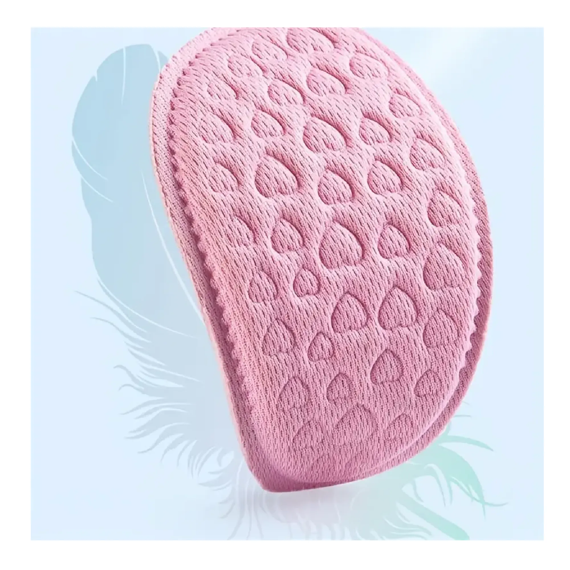 1 Pair Breathable Forefoot Pads For Shoes Inserts, Women High Heels Memory Foam Sponge Massage Shoe Cushion Foot Care Pads