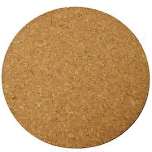 10-In. Cork Saucer Mat