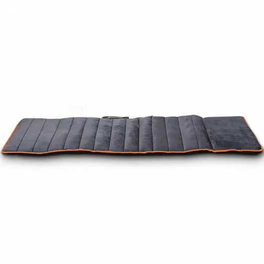 10 Vibrating Motors Foldable Massage Heating Mat