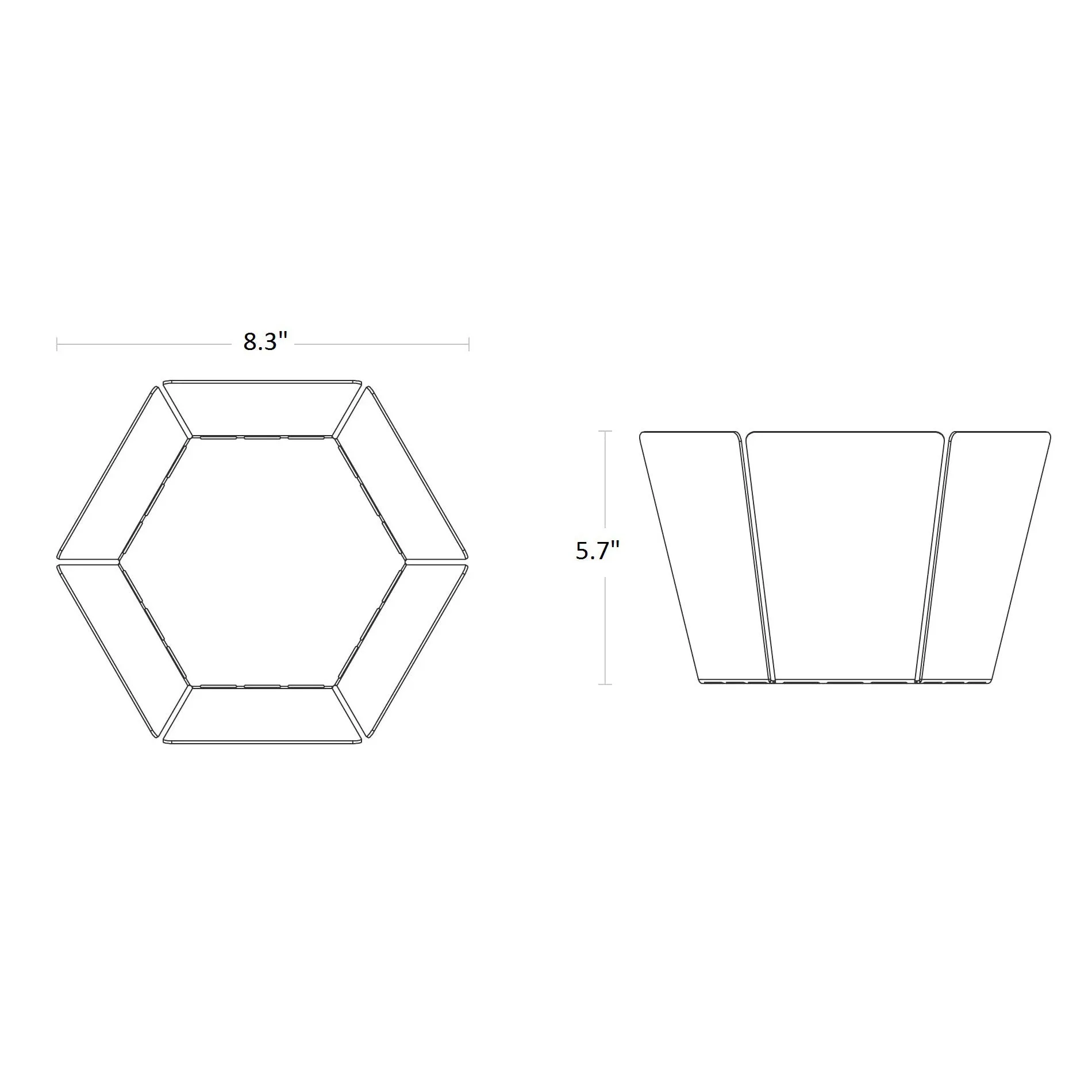 2D:3D Bowls