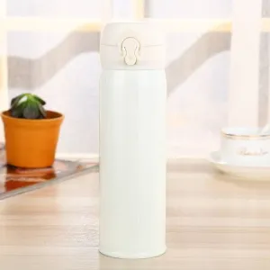 500 ML Stainless Steel Water Bottle(white)