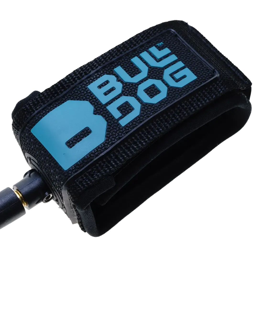 7'0" Surfboard Ankle Leash in Black & Petrol Blue