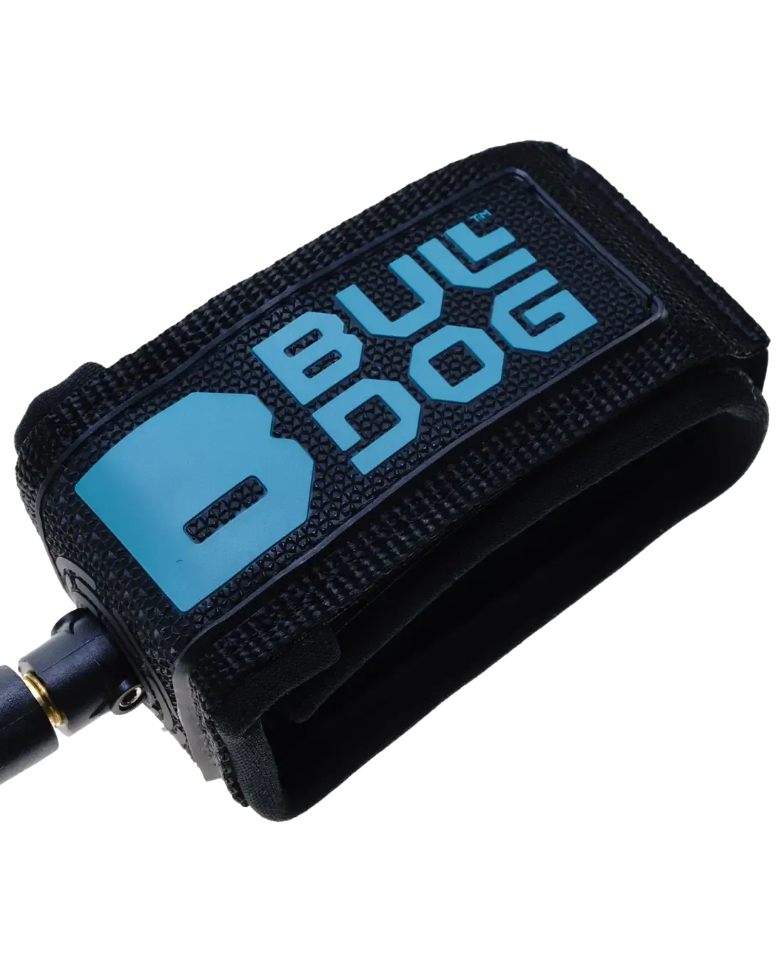 9'0" Surfboard Ankle Leash in Black & Petrol Blue