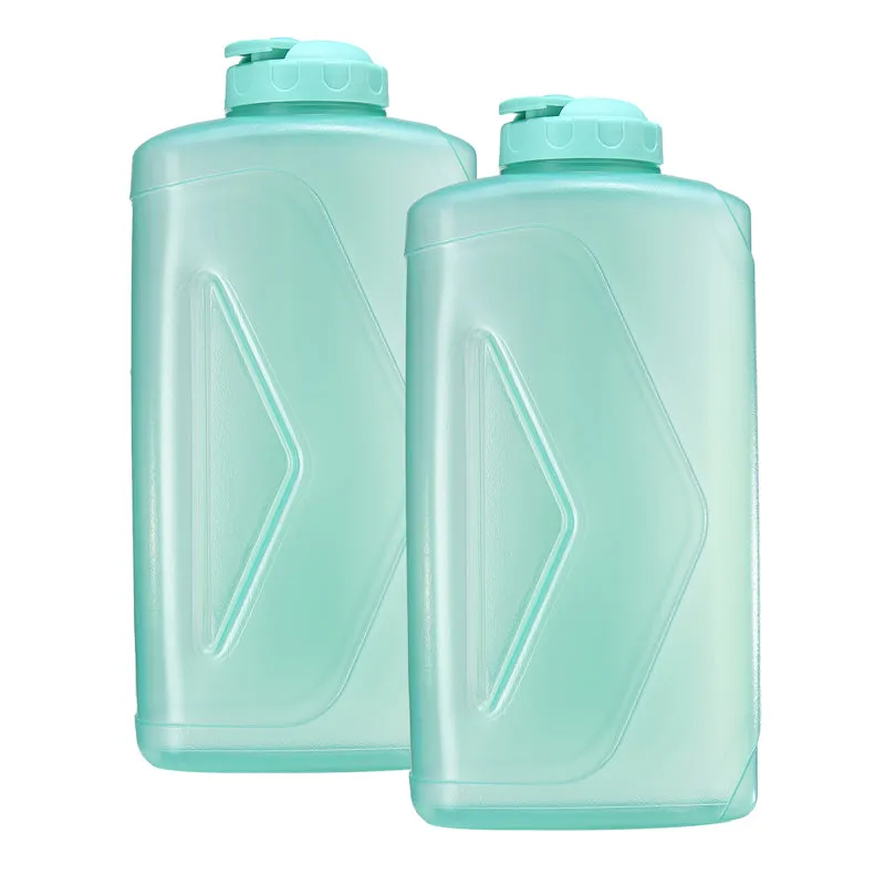 Adrian 2000 ml Water Bottle (Green) - Set Of Two