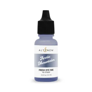 Altenew Northern Shore Fresh Dye Ink Re-inker - Arctic Mountain