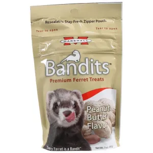 BANDITS PREMIUM FERRET TREAT (3 OZ, PEANUT BUTTER)