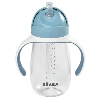 Beaba Straw Cup 300ml - Windy Blue