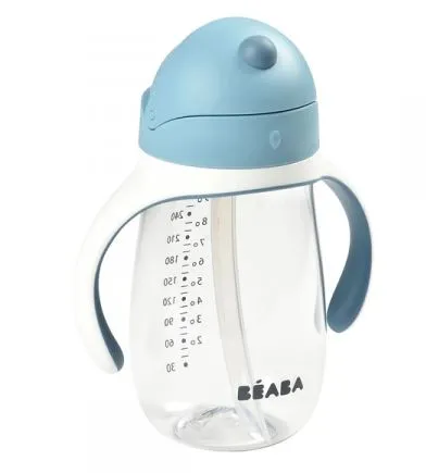 Beaba Straw Cup 300ml - Windy Blue