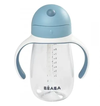 Beaba Straw Cup 300ml - Windy Blue