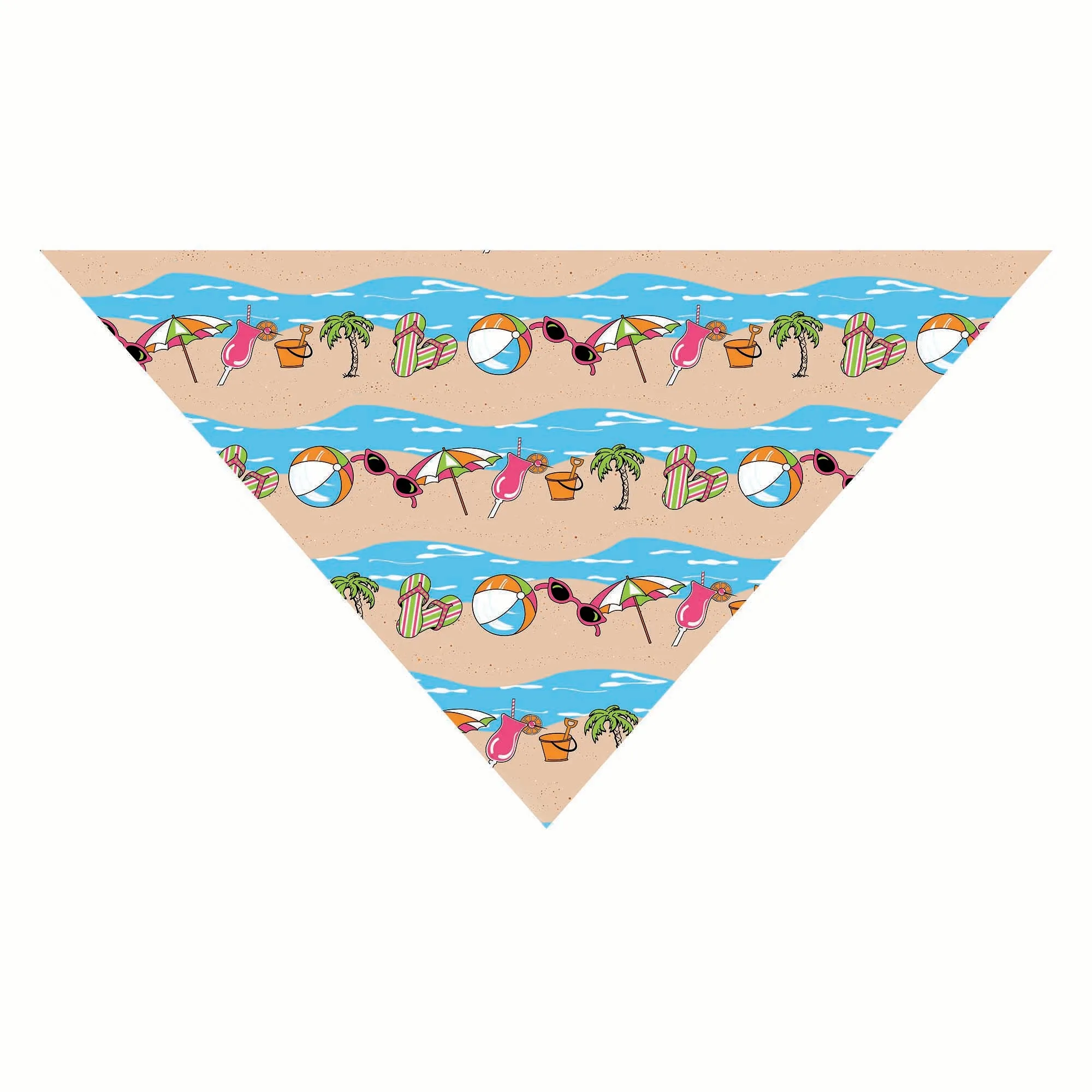 Beach Party Dog Bandana