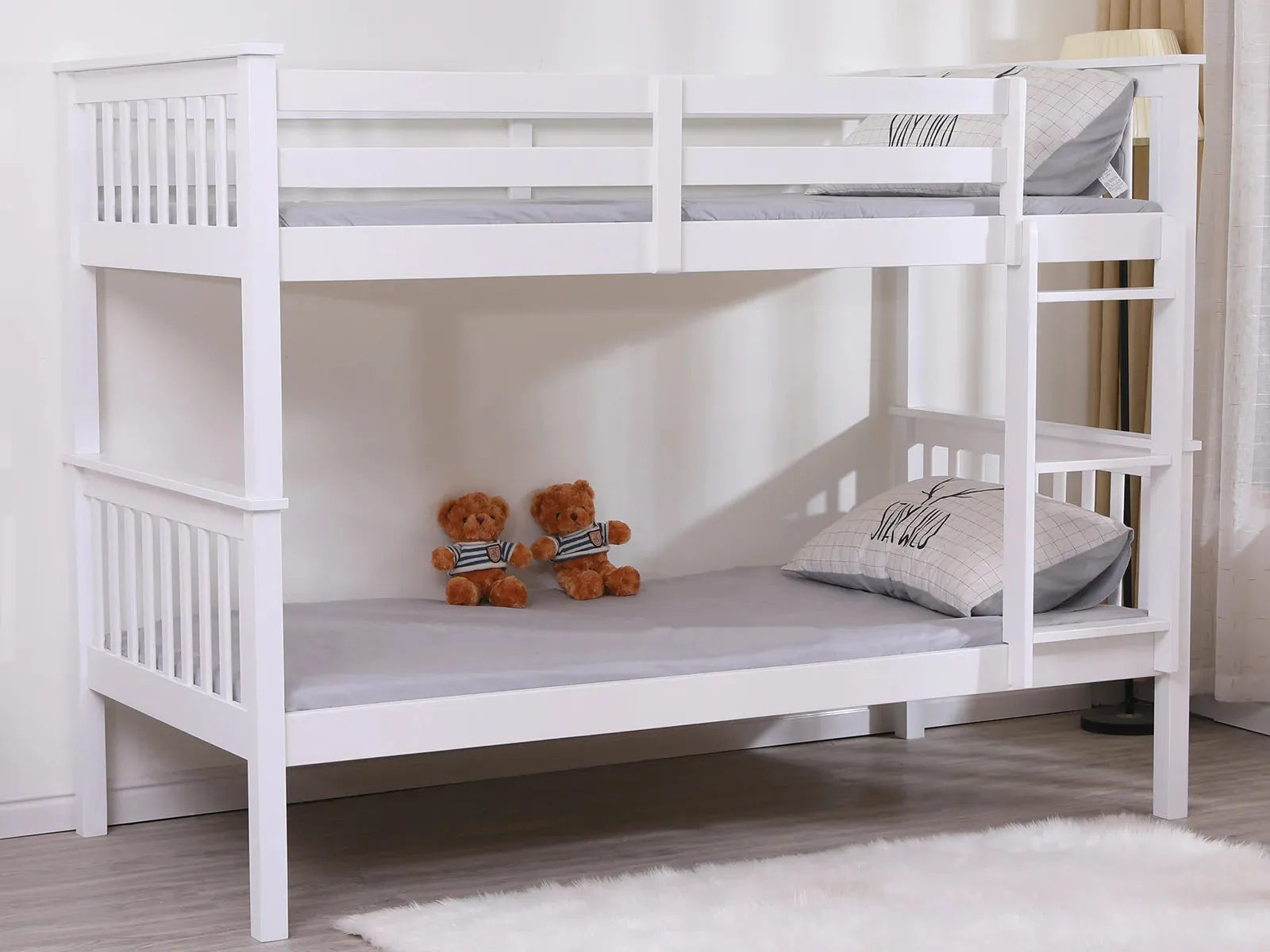 Bedroom ENKEL BUNK BED WHITE