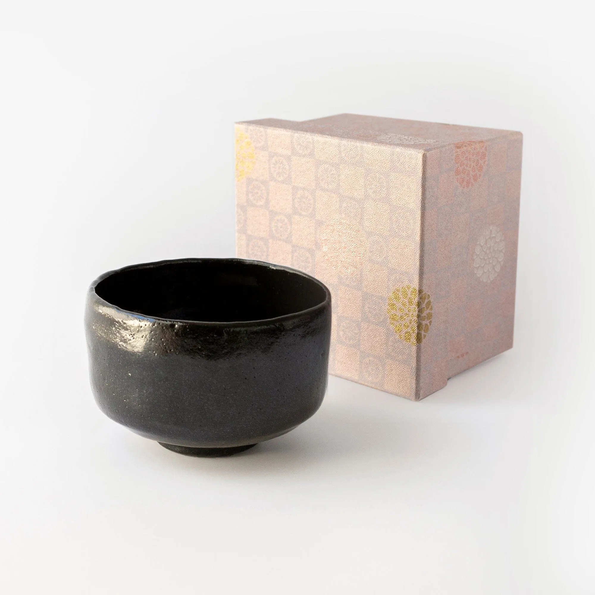 Black Shoraku Matcha Bowl