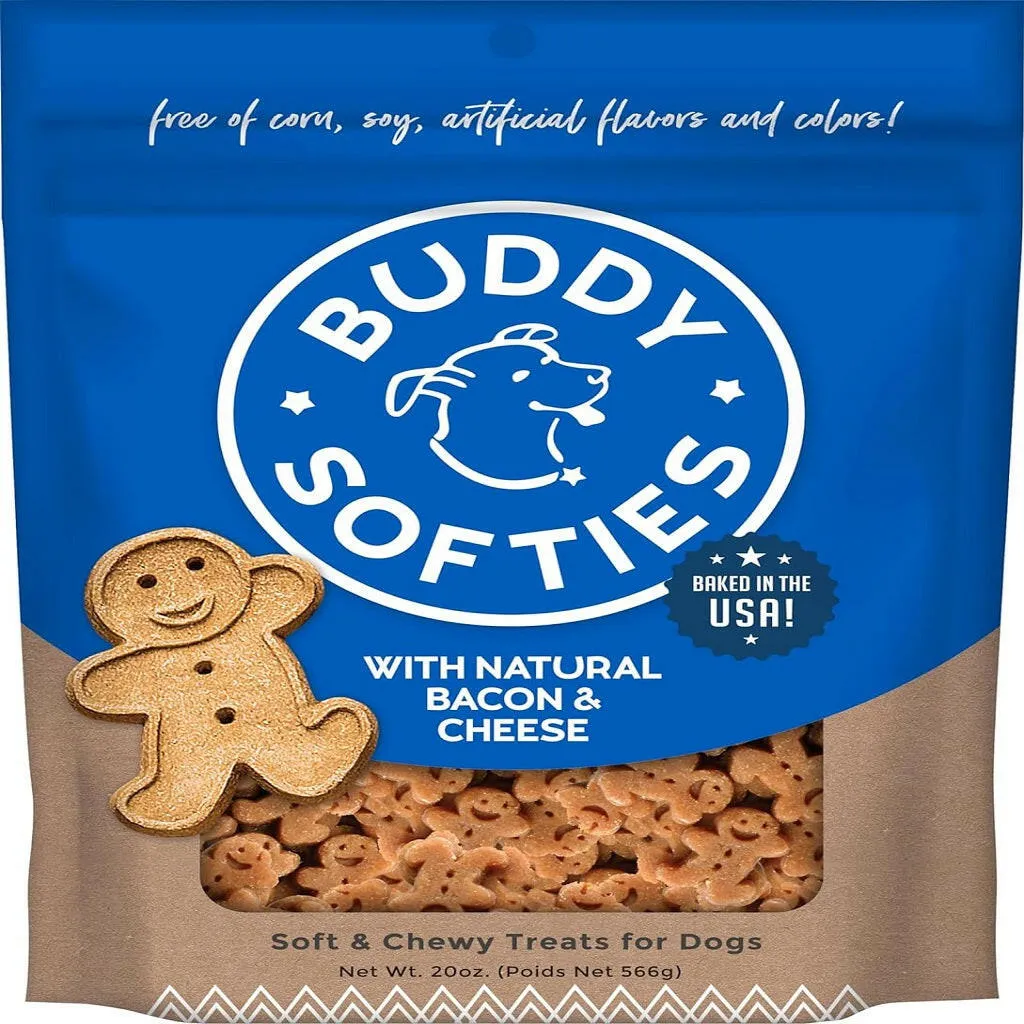 Buddy Biscuits Soft & Chewy Bacon & Cheese Dog Treats