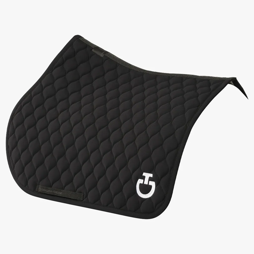 Cavalleria Toscana Circular Quilted Jersey Jump Saddle Pad