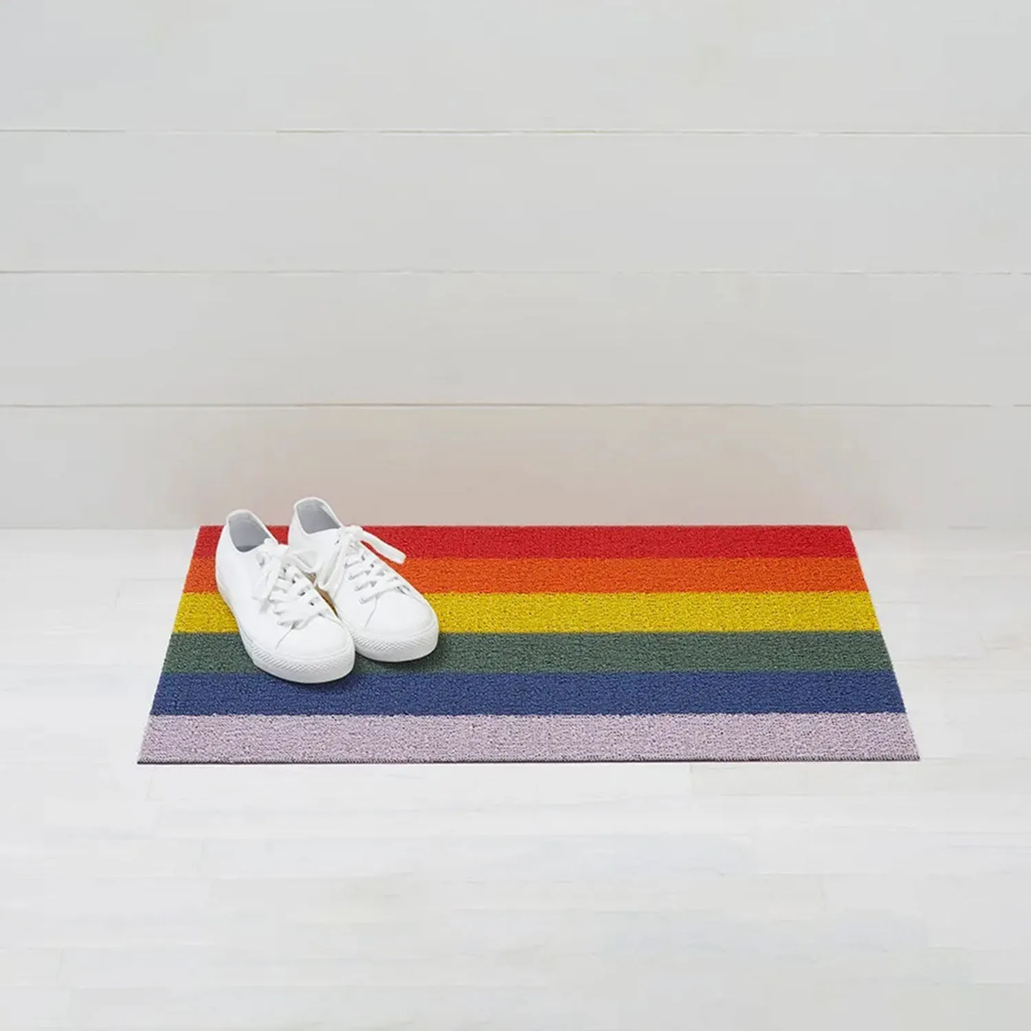 chilewich | doormat 46x71cm (18x28") | rainbow pride stripe ~ DC