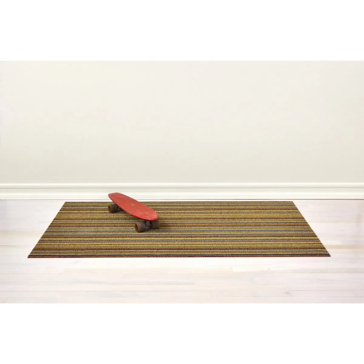 Chilewich Doormat Skinny Stripe Bright Multi 46x71