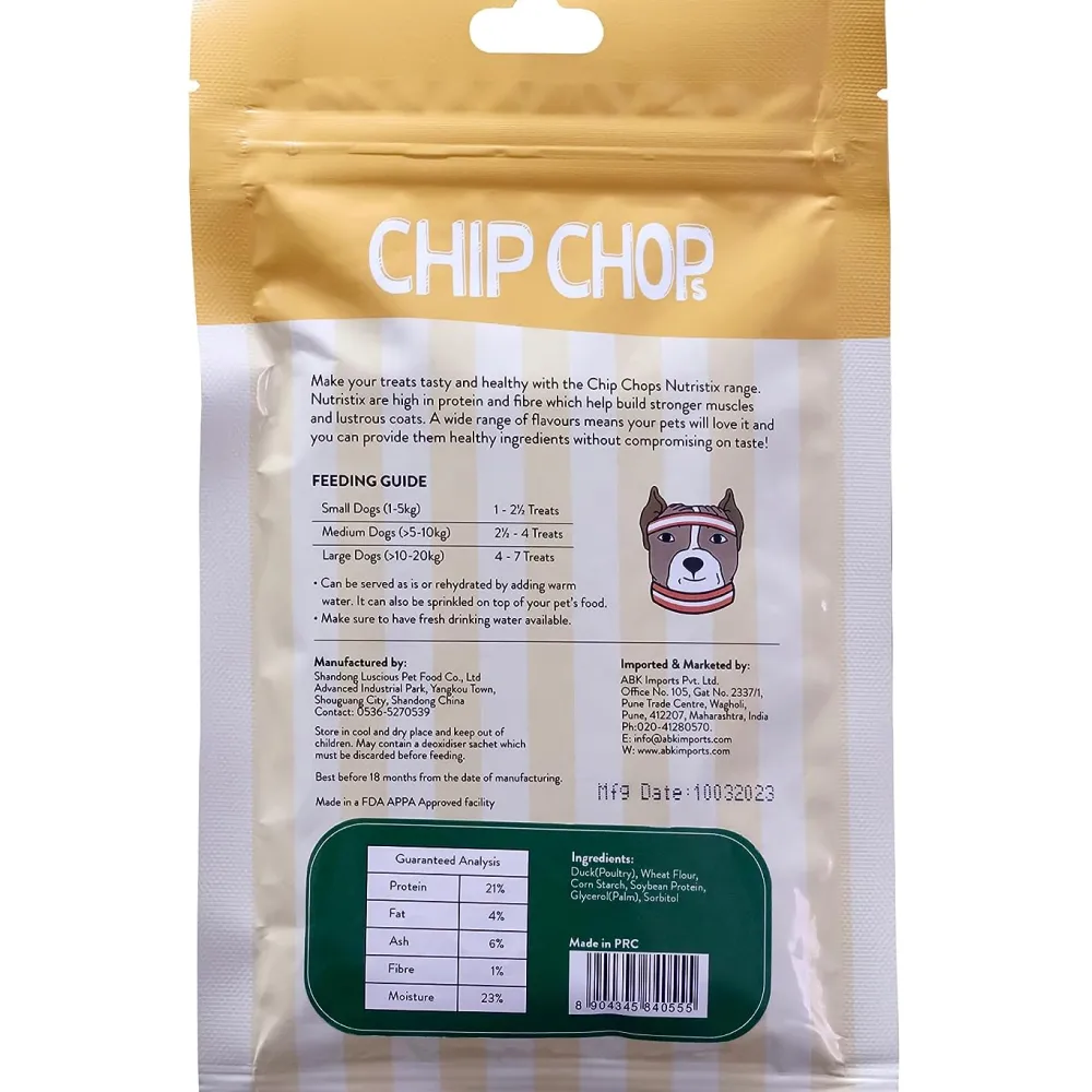 Chip Chops Bacon, Chicken and Duck Nutristix Dog Treats Combo (3 x 70g)