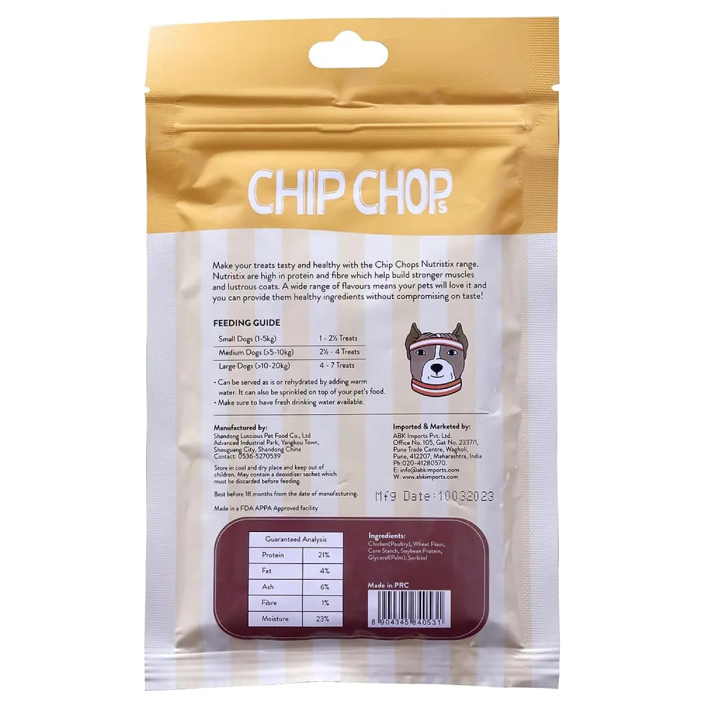 Chip Chops Bacon, Chicken and Duck Nutristix Dog Treats Combo (3 x 70g)