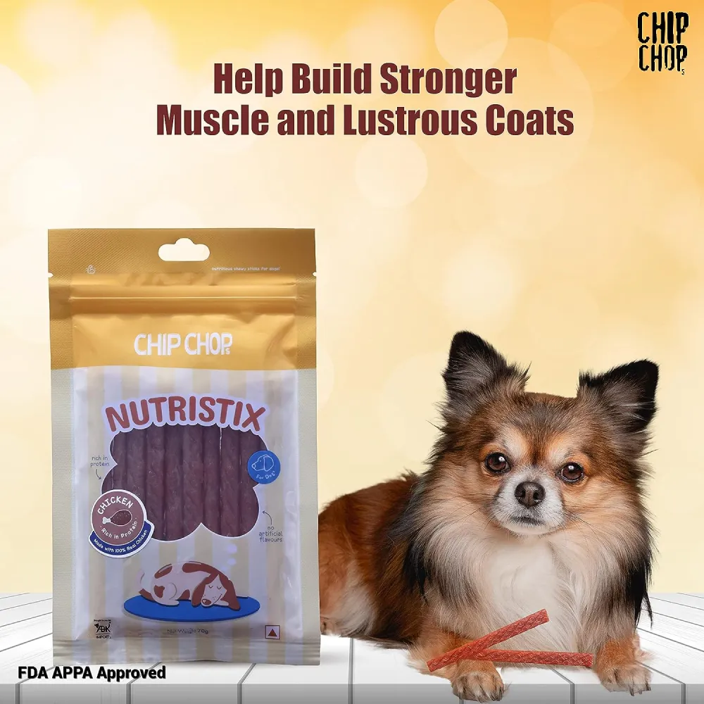 Chip Chops Chicken Nutristix Dog Treats (Buy 1 Get 1)