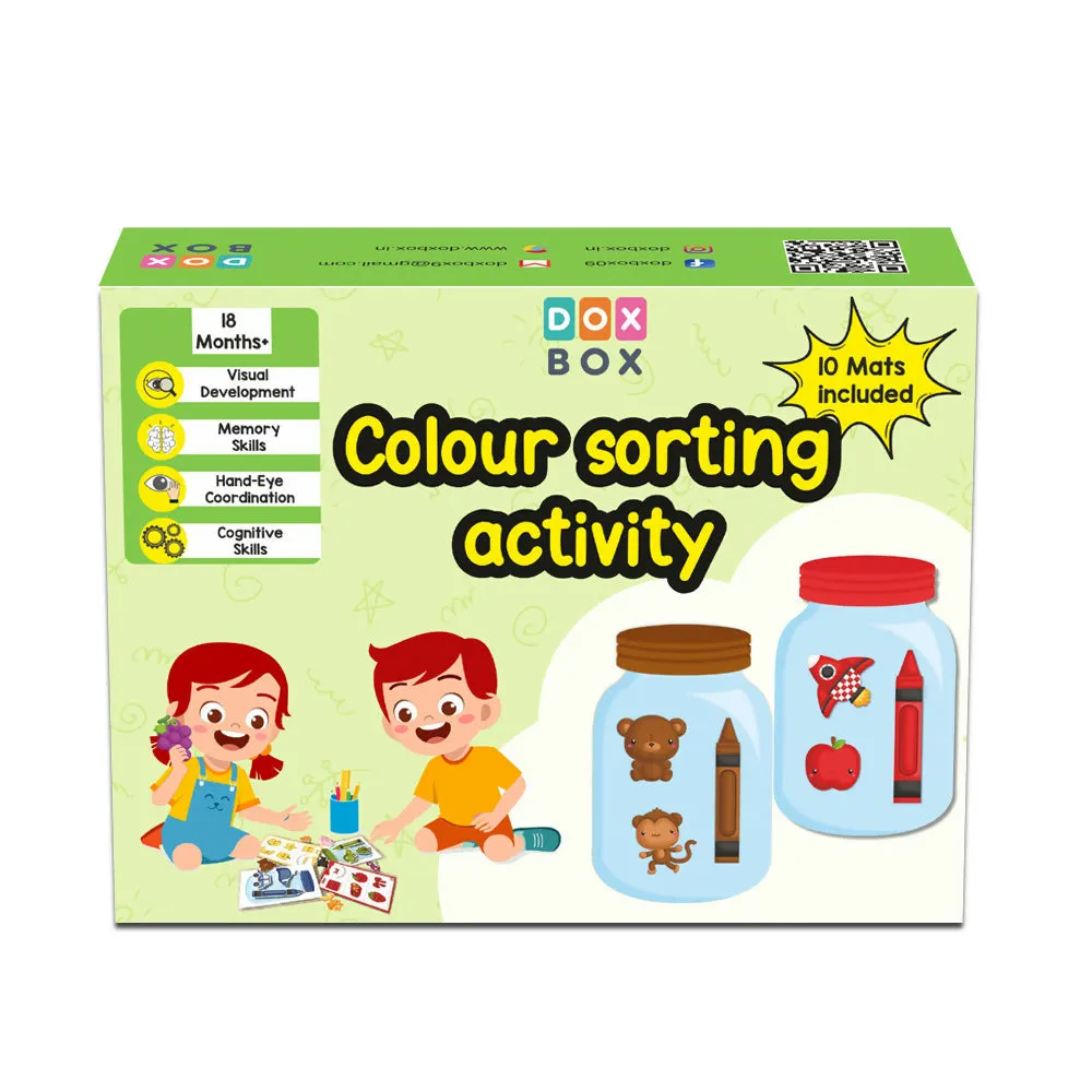 Colour Sorting Activity Mats (10 colours included)