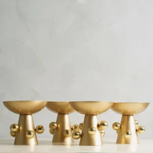 Conical Stand Ball Bowl