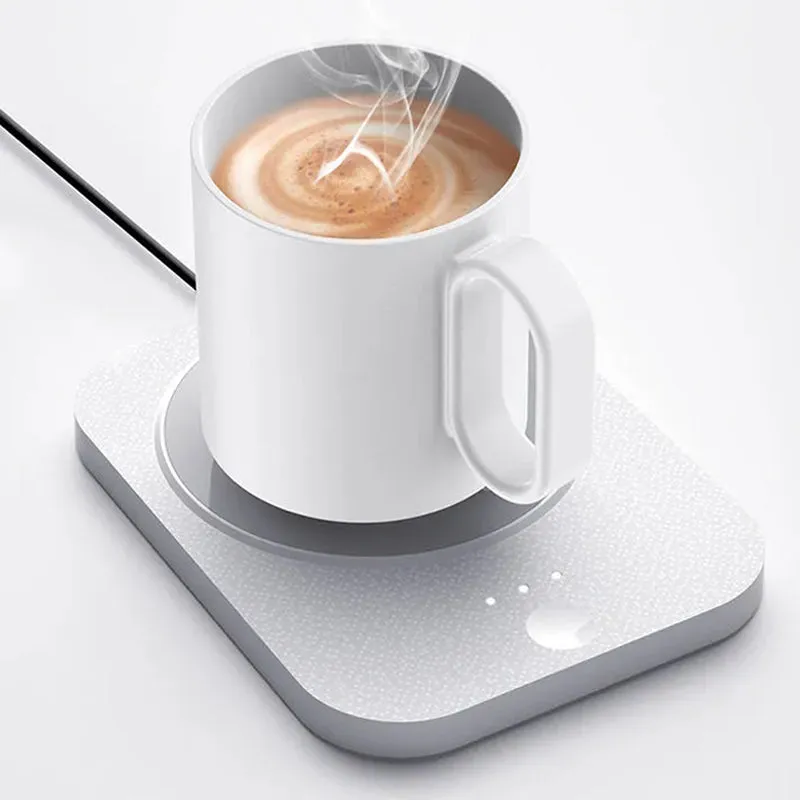 Constant Temperature Heating Insulated Coaster - USB Plugged-in