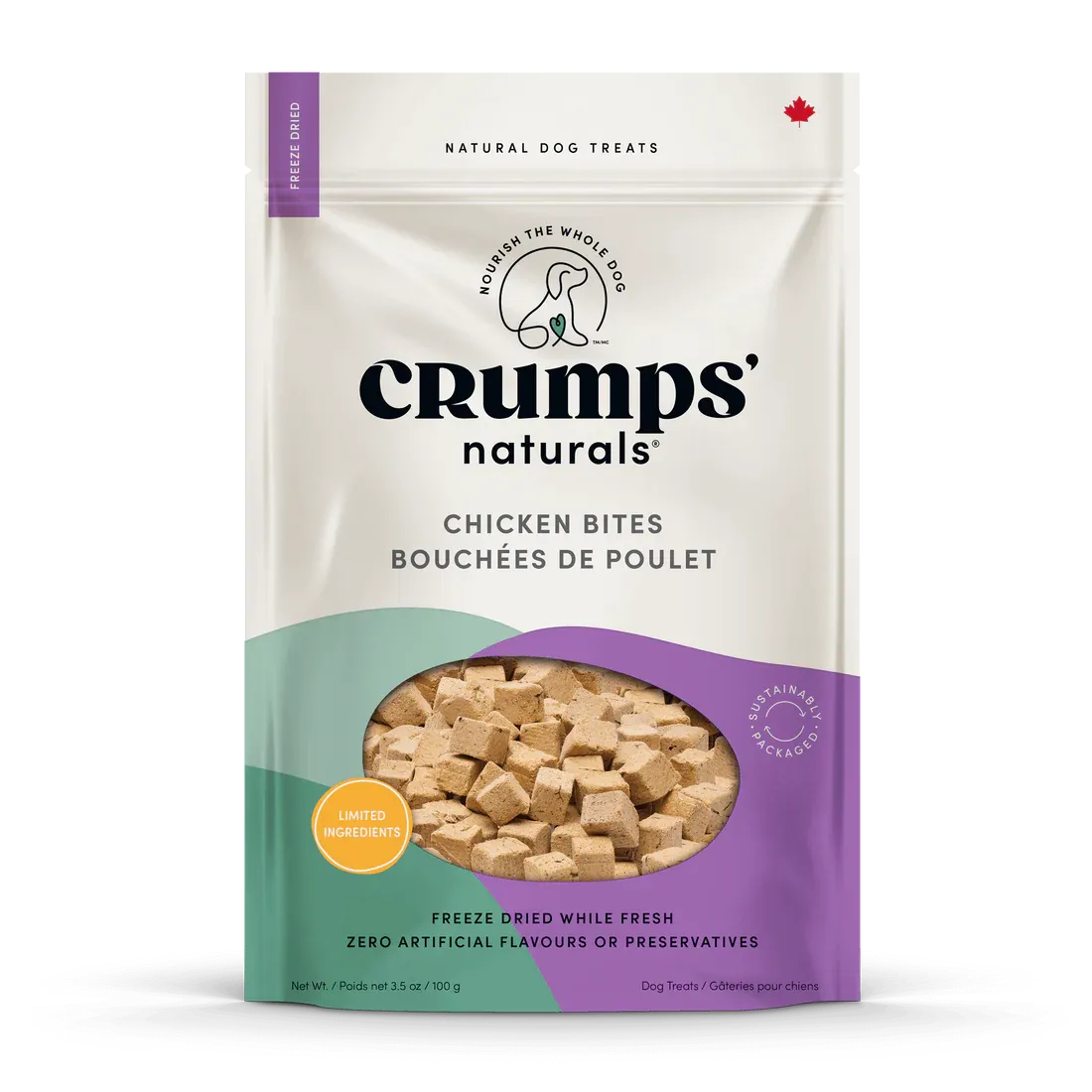 Crumps Freeze Dried Chicken Bites