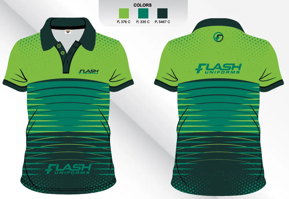 Custom Sublimated Lawn Bowls Polo Shirt SP12