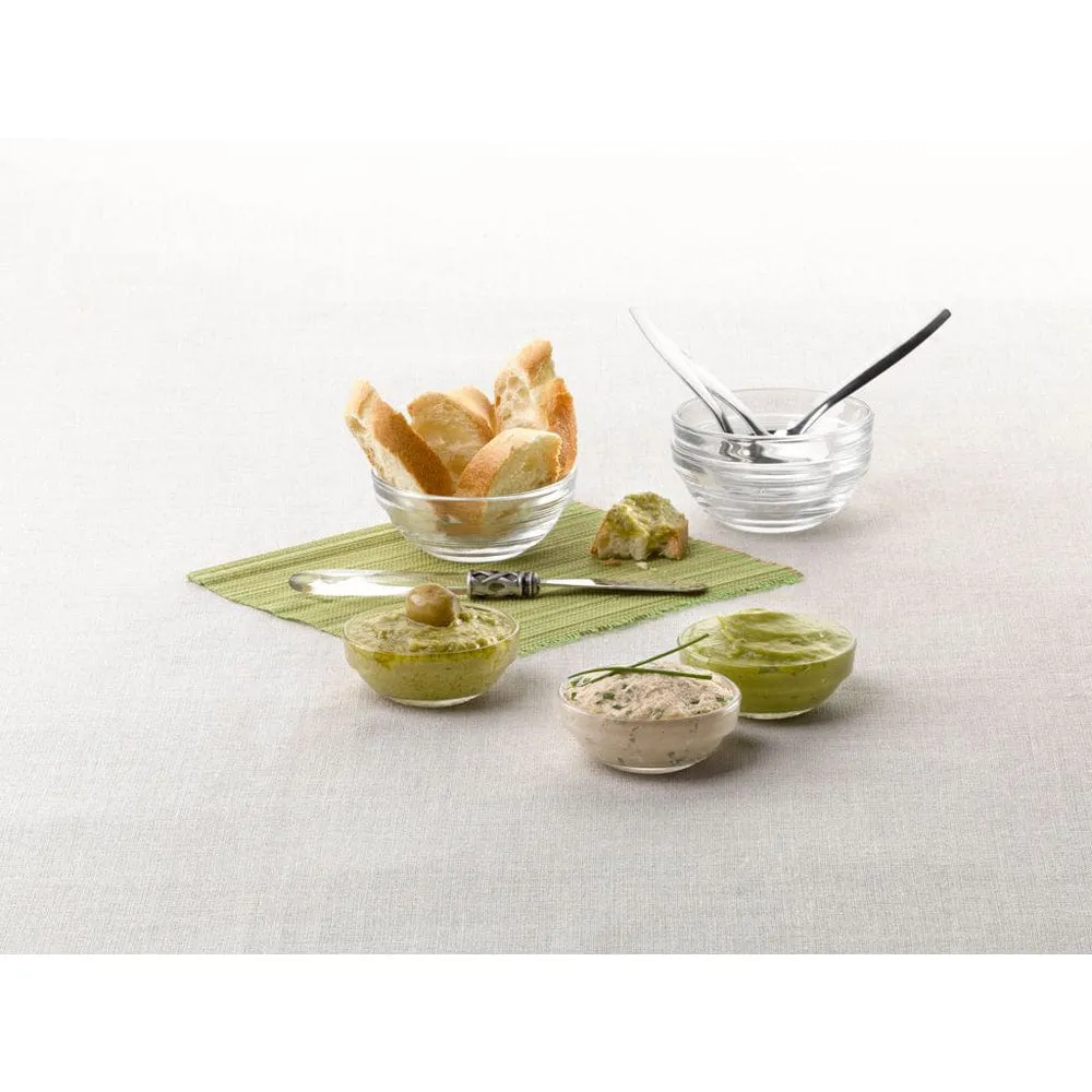 Duralex Lys Set Of 4 Stackable Bowls