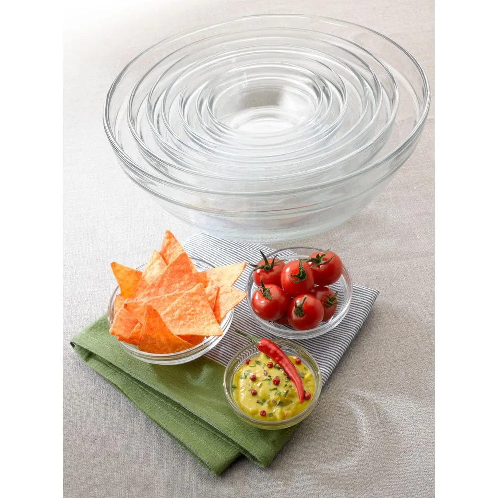 Duralex Lys Set Of 4 Stackable Bowls