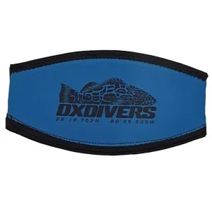 DXDivers Velcro Mask Cover Blue Black Grouper