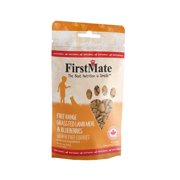 FirstMate Lamb With Blueberry Mini Trainers Dog Treats