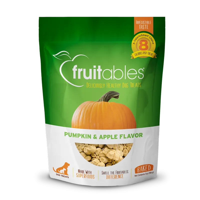 Fruitables - Baked Dog Treats - Pumpkin & Apple