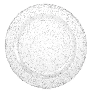 Glitter Premium Plastic Round Dinnerware