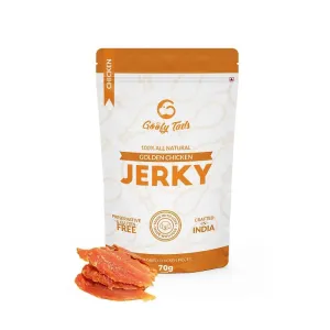 Goofy Tails Golden Chicken Jerky Treats for Dogs| Gluten free Dog Treats