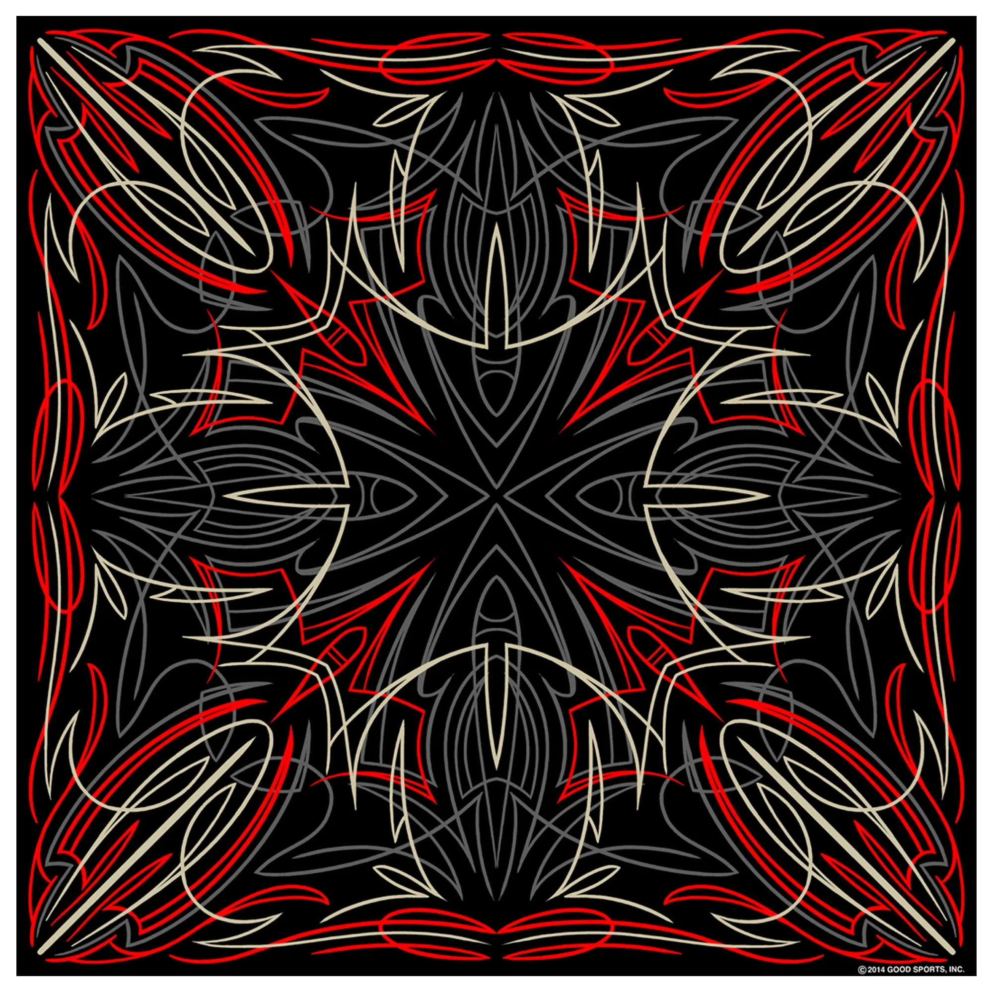 Hot Leathers BAB1074 Pinstripe Bandana