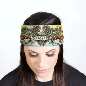 Hot Leathers Bling Bands Tattoo Eagle Rhinestone Crystal Headband Wraps RWC2046