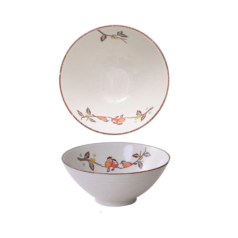 Household Ceramic Soup Large Bowl