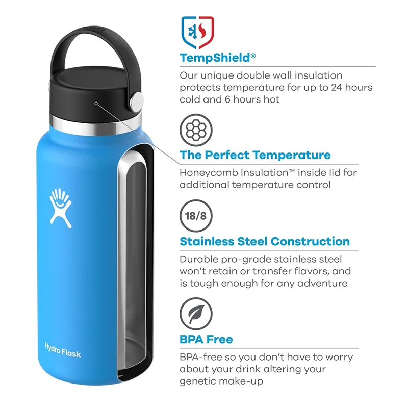 Hydro Flask 32 oz. Wide Mouth Bottle with Flex Cap