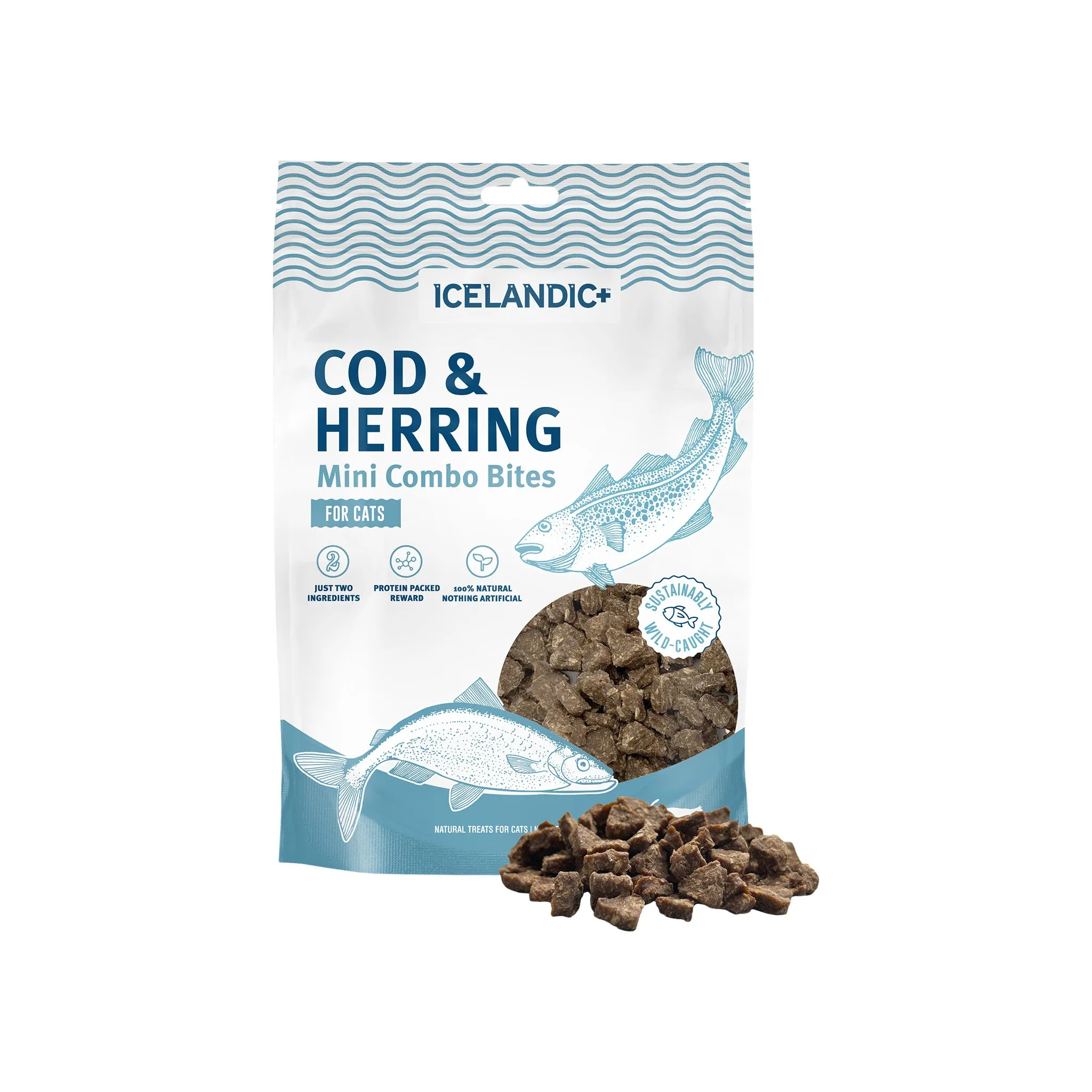 Icelandic  Mini Combo Bites Fish Cat Treats