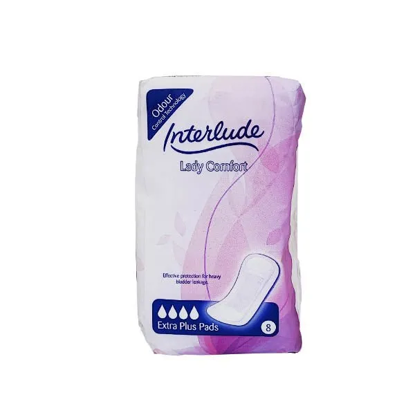 Interlude Lady Comfort Pads Extra Plus 8