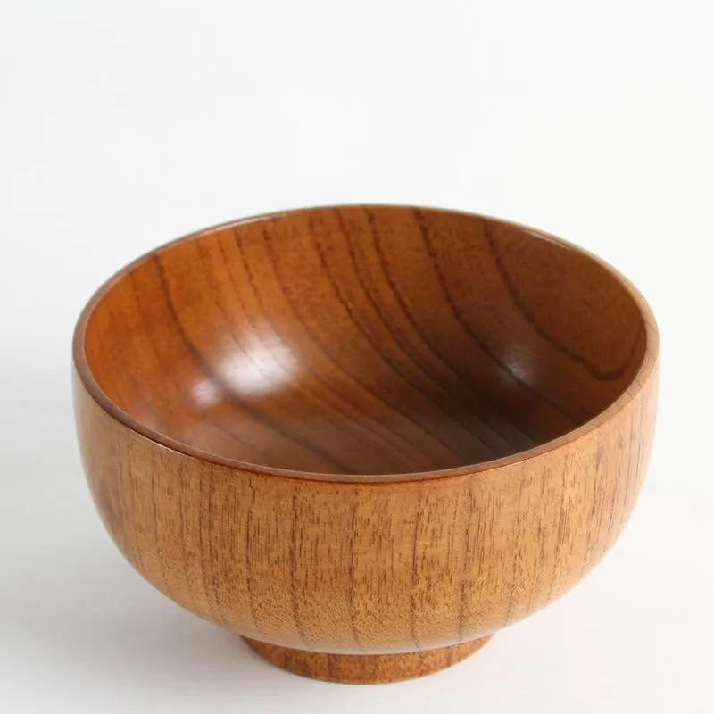 Japanese Style Wooden Bowl