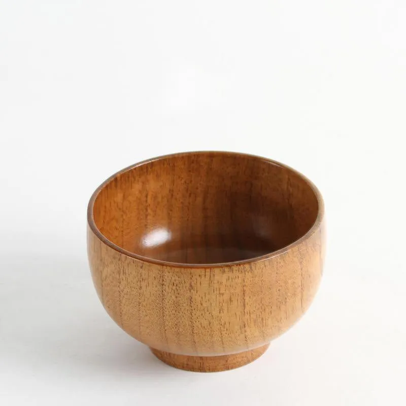 Japanese Style Wooden Bowl