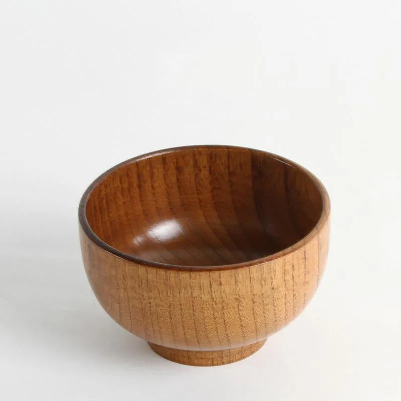 Japanese Style Wooden Bowl