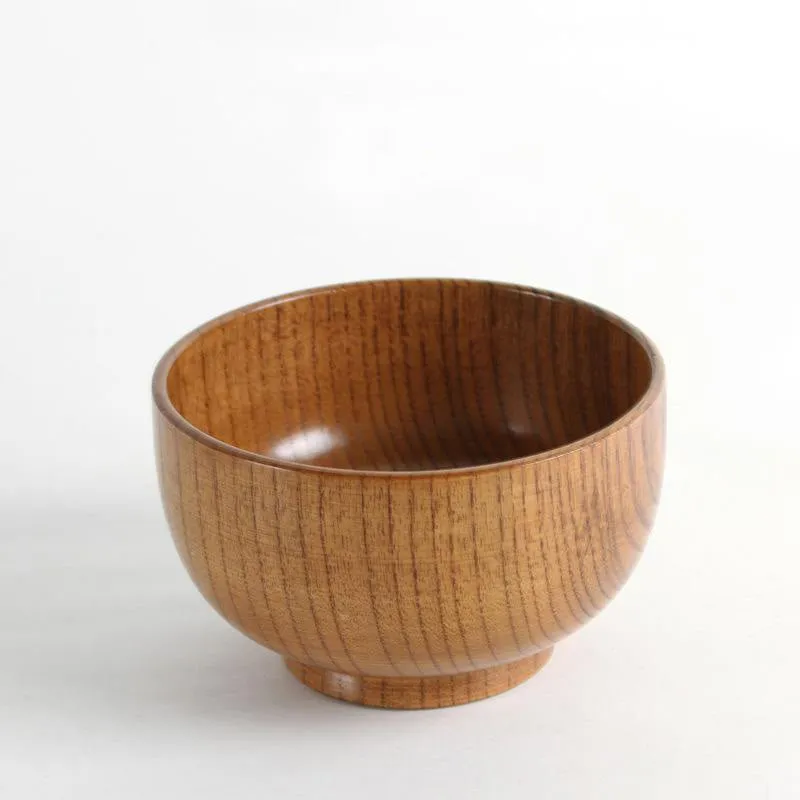 Japanese Style Wooden Bowl