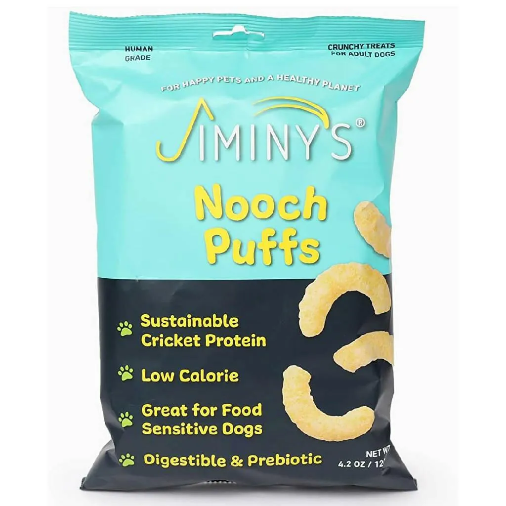 Jiminy's Nooch Puffs Dog Training Treats For Dogs (4.2 oz)