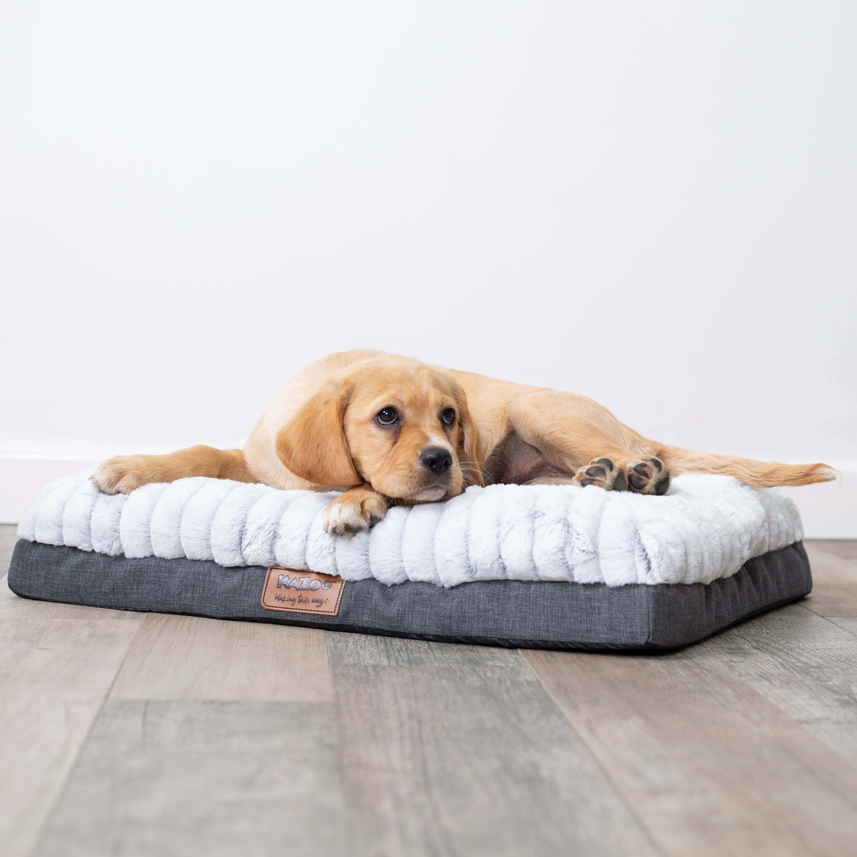 Kazoo Cloud Comfort Small Grey Dog Bed^^^