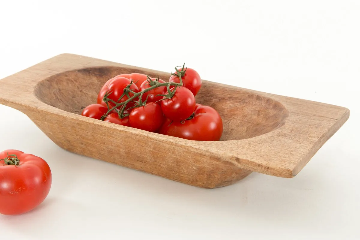 Large Wood Dough Bowl Rustic Bread Bowl