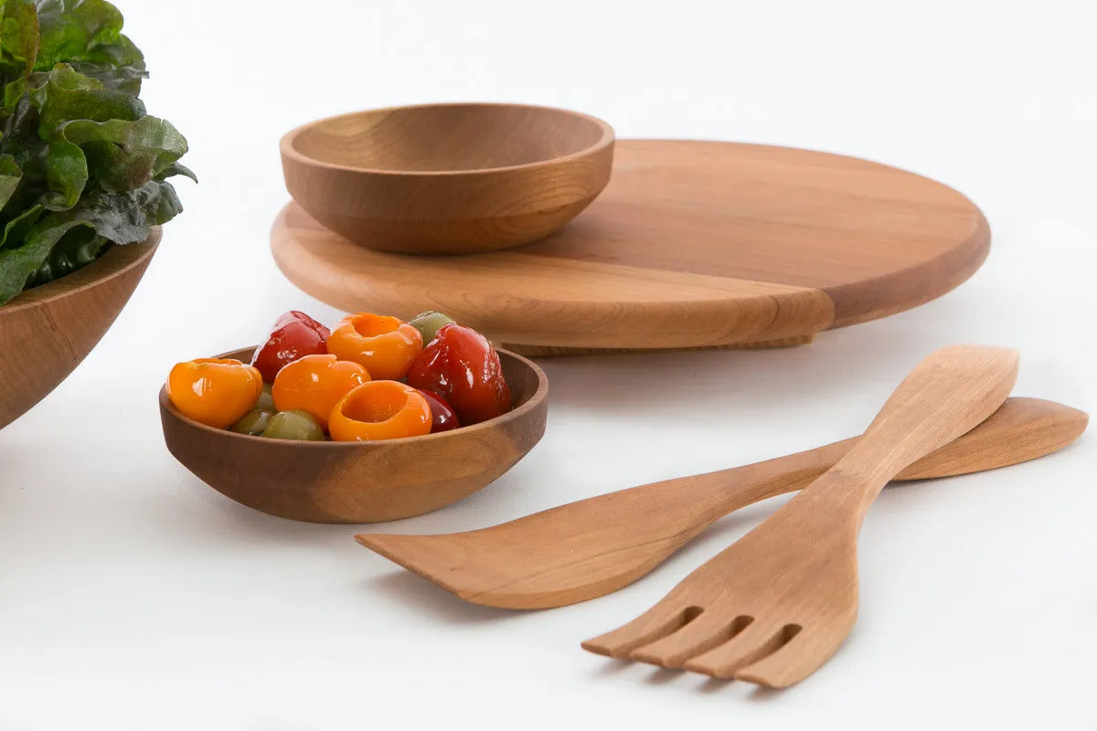 Large Wooden Salad Servers for Large Salad Bowls