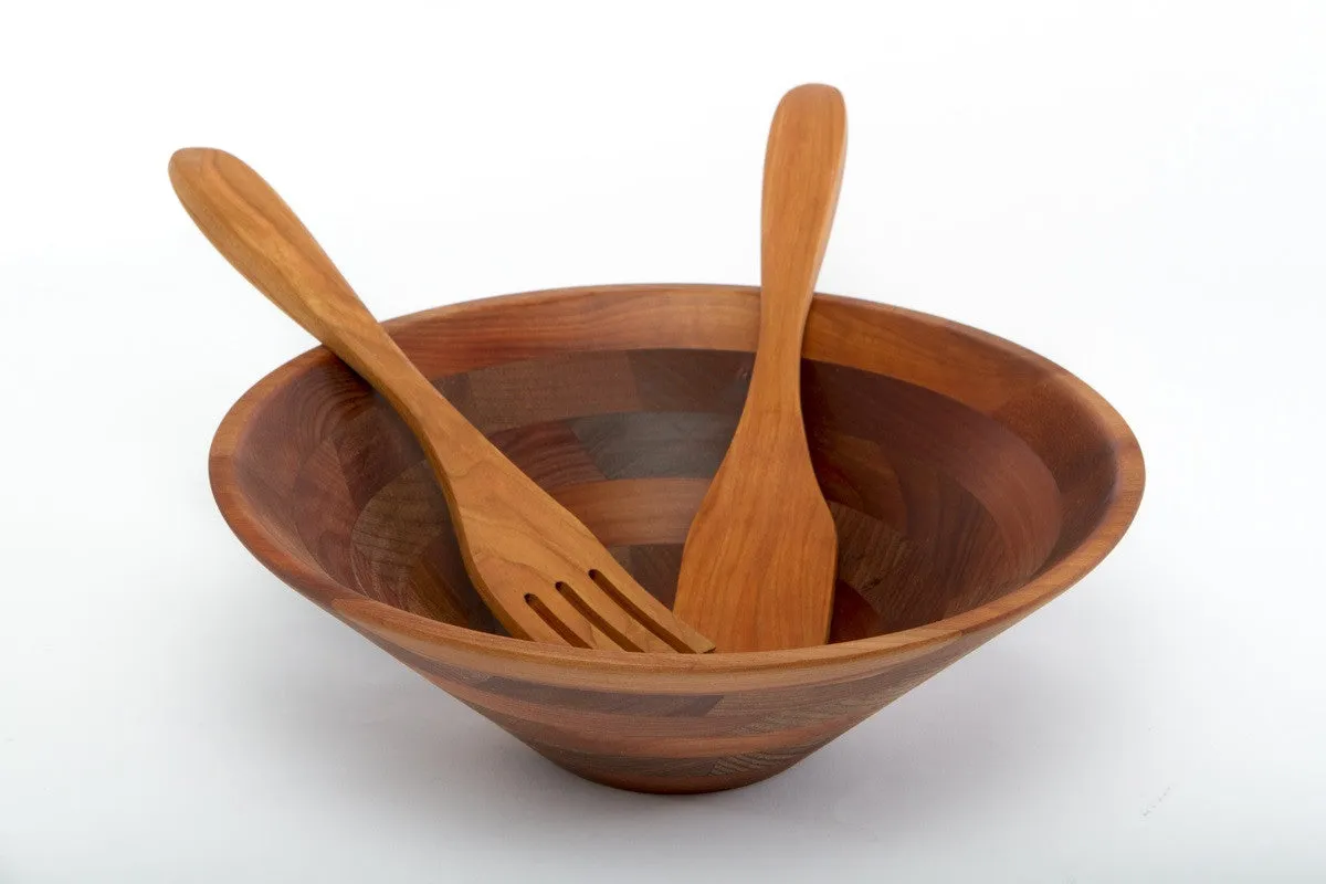 Large Wooden Salad Servers for Large Salad Bowls